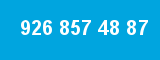 926 857 48 87